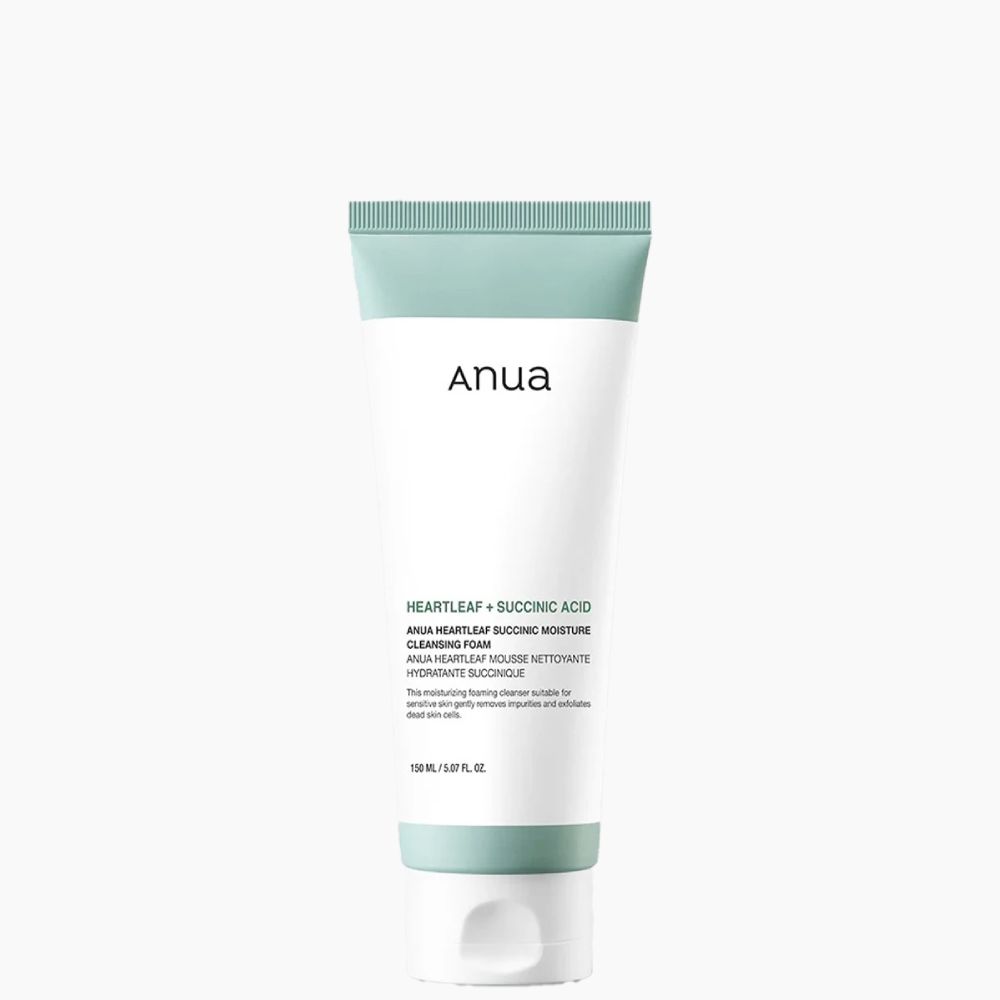 Heartleaf Succinic Moisture Cleansing Foam - Anua Heartleaf Succinic Moisture Cleansing Foam - Anua