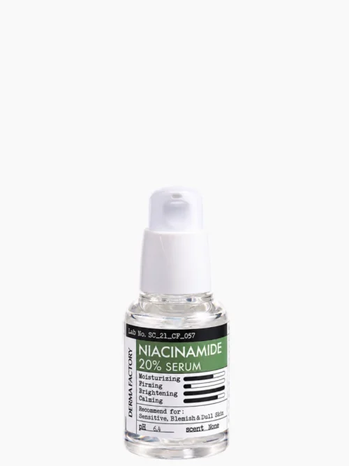DERMA FACTORY Niacin Tranexamic 13% Serum 30 ml, sérum coreano con niacinamida y ácido tranexámico.